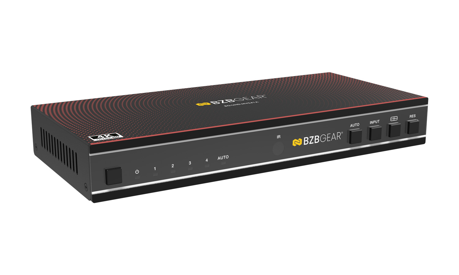 BZBGEAR BG-UHD-MVS41A 4x1 4K UHD HDMI Seamless Switcher/Quad MultiViewer with Audio De-Embedding - Image 2