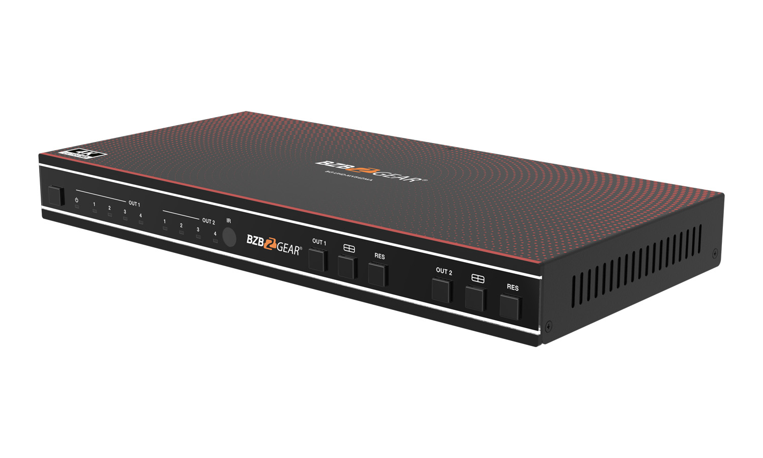 BZBGEAR BG-UHD-MVS42MA 4x2 4K UHD HDMI Seamless Switcher/Quad MultiViewer with Audio De-Embedding - Image 7