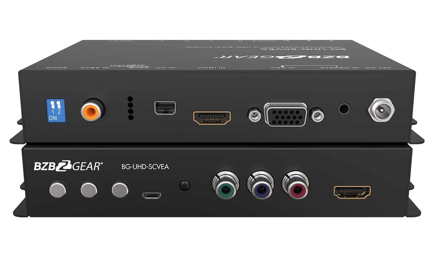 BZBGEAR BG-UHD-SCVEA 4K UHD Multi-Format HDMI/DP/VGA/CVBS/YPbPr to HDMI Scaler/Converter