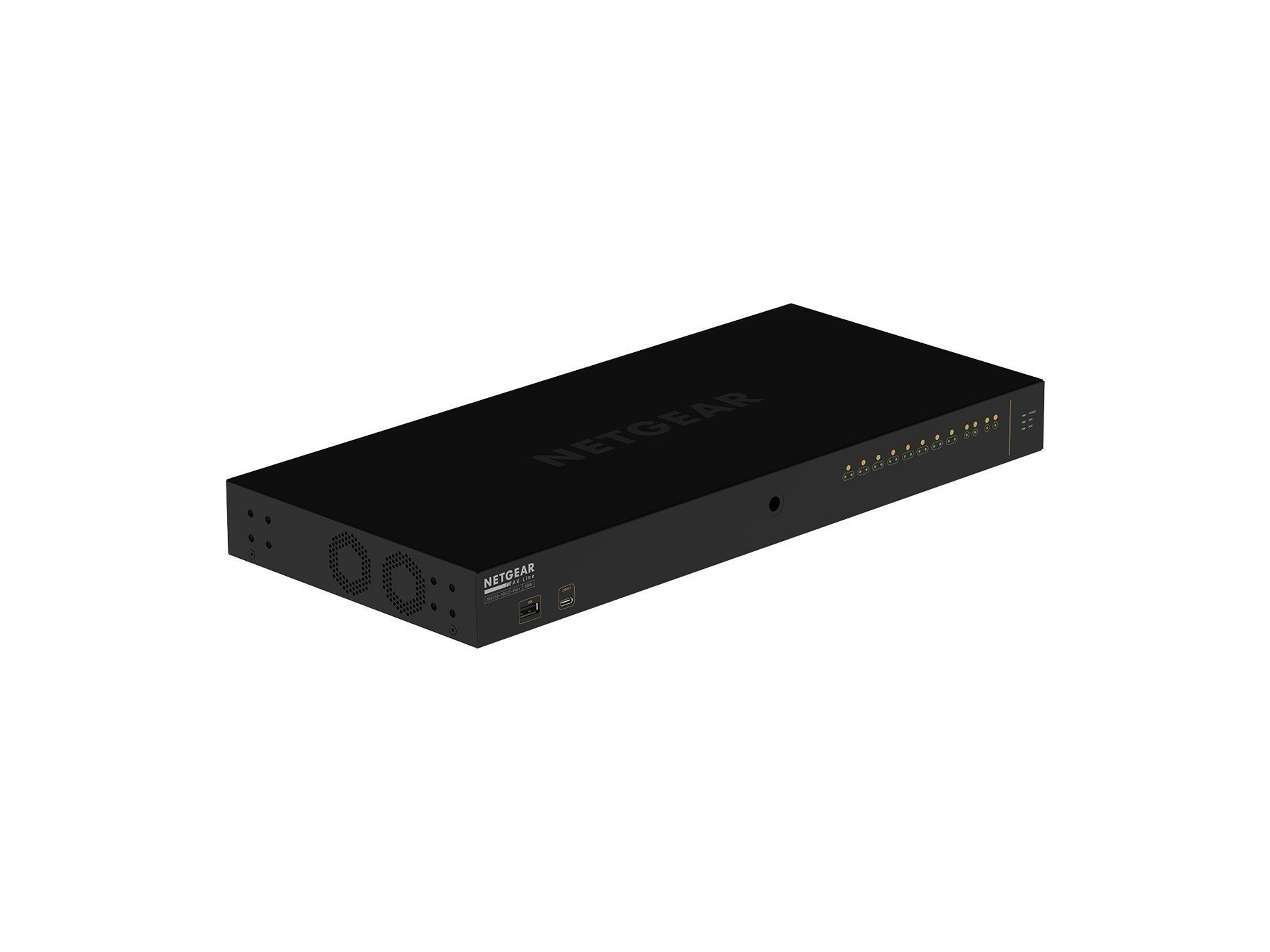 BZBGEAR NET-M4250-10G2F-POE+ PC AV LINE 8x1G PoE+ 125W 2x1G and 2xSFP Managed Switch (Preconfigured GSM4212P-100NAS)