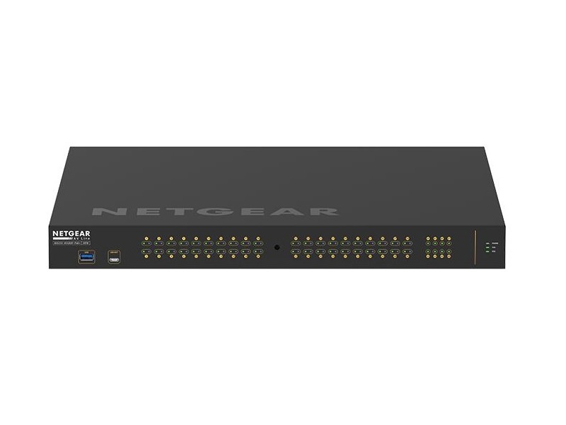 BZBGEAR NET-M4250-40G8XF-PoE+PC NETGEAR AV LINE 40X1G POE+ 960W and 8X SFP+ Managed Switch (Preconfigured GSM4248PX-100NAS)