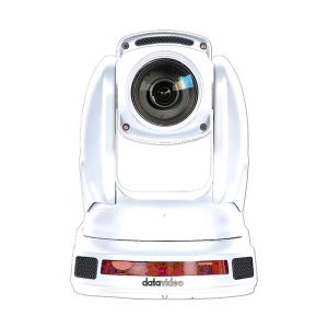 Datavideo PTC-600W 4K 30x Tracking PTZ Camera / PoE++ / NDI HX3 / 10-bit 4:2:2 / 4K60 HDMI (White)