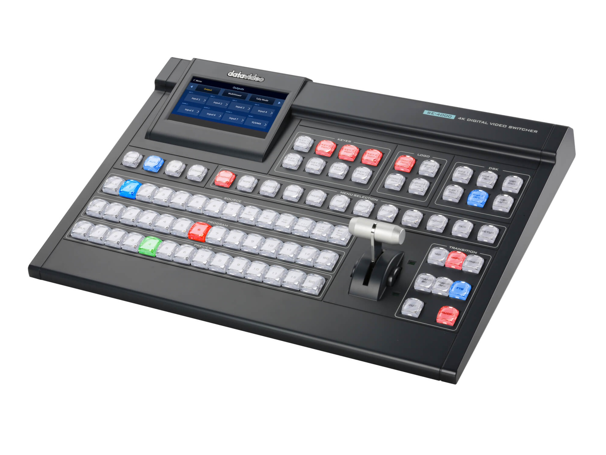 Datavideo SE-4000 12 input 4K Video Switcher with 8 HD-SDI and 4 HDMI inputs - Image 2