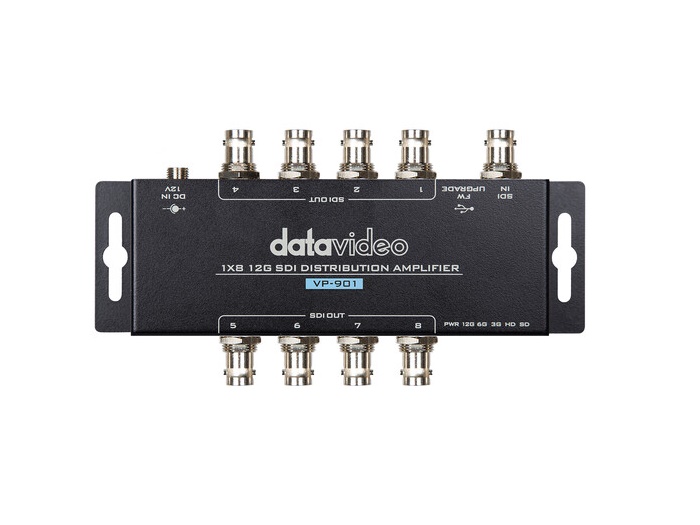 Datavideo VP-901 1×8 12G SDI Distribution Amplifier
