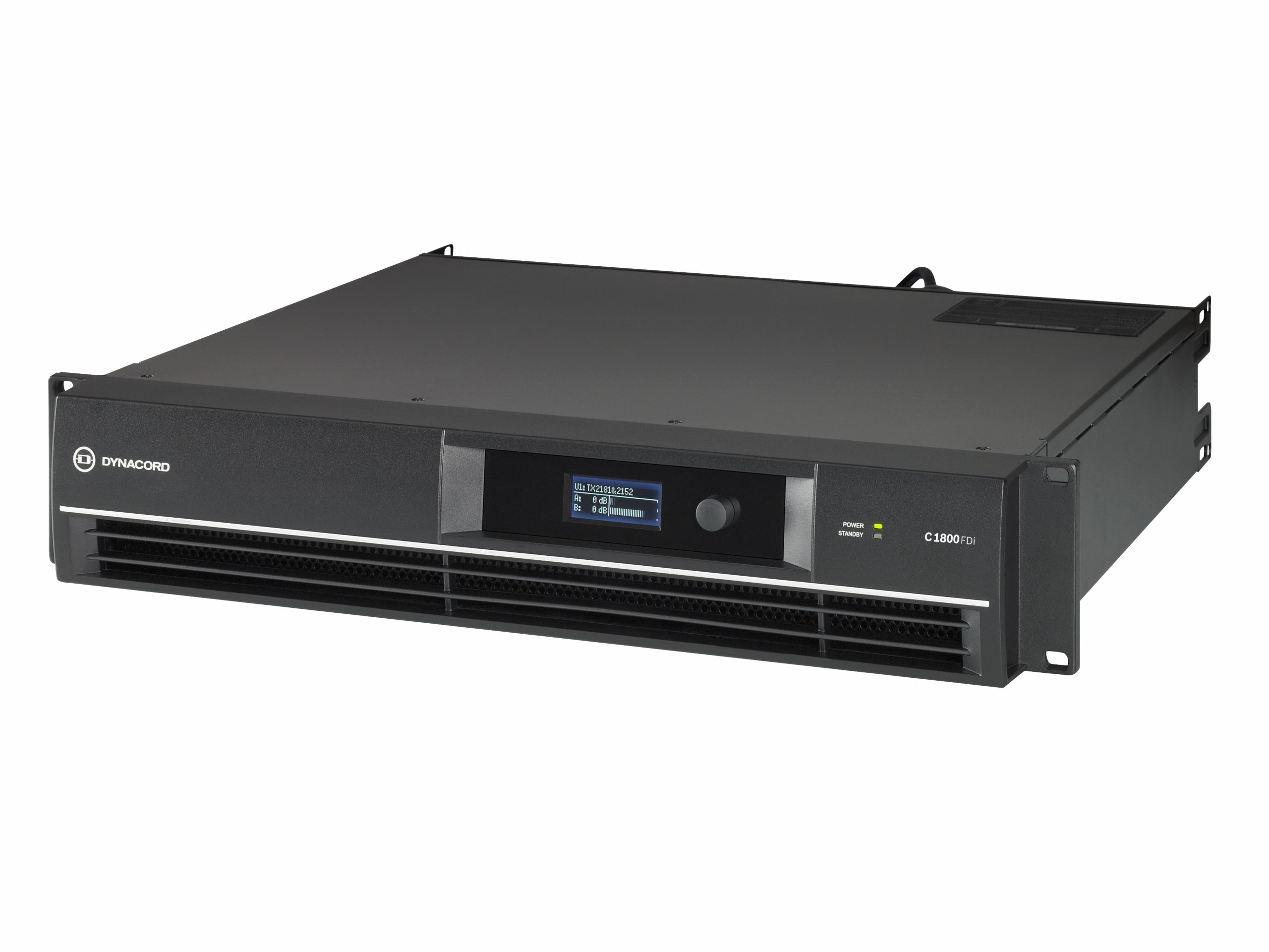 Dynacord C1800FDI-US DSP Power Amplifier 2x950W/Install with FIR Drive/Phoenix Connectors