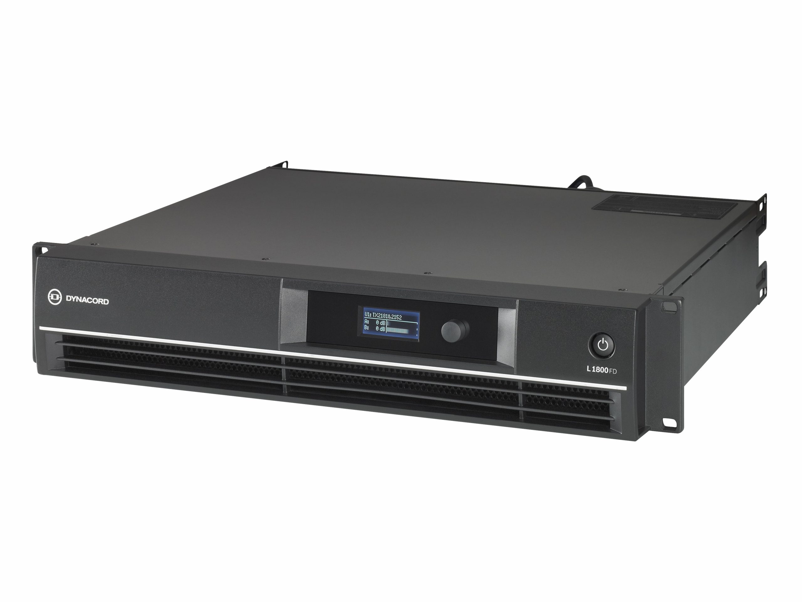 Dynacord L1800FD-US DSP Power Amplifier 2x950W with FIR Drive/XLR/NL4 Connectors