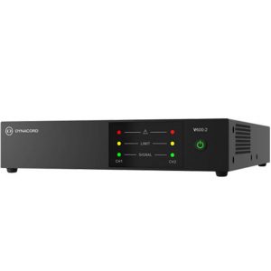 Dynacord V600:2-US 2-Channel 600W PowerTANK Class D Amplifier / Variable Load Drive VLD / EcoRAIL