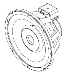 Electro-Voice 920-8B 12 inch Premium 2-Way 200W RMS/800W Peak Transducer (8 Ohms)