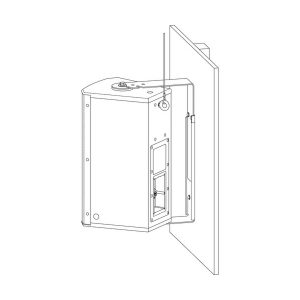 Electro-Voice EVC-UB2-WHT U-Bracket EVC 12/15 inches, White