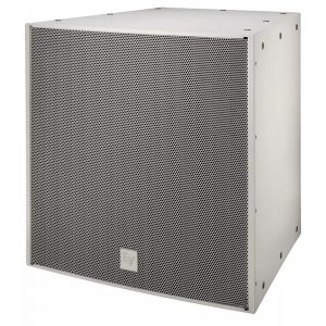 Electro-Voice EVF-2151D-FGW 15in Dual Front-Loaded Subwoofer / Fiberglass Enclosure / 1000W / White