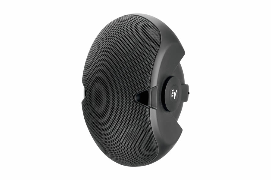 Electro-Voice EVID 6.2T Passive 2-Way 300W 70V/100V Installation Speaker with Dual 6″ Woofers,  Internal 70/100-volt line transformer, pair, black