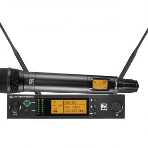 Electro-Voice RE3-RE420-6M UHF Wireless Handheld Microphone System / RE420 Microphone / 653-663 MHz