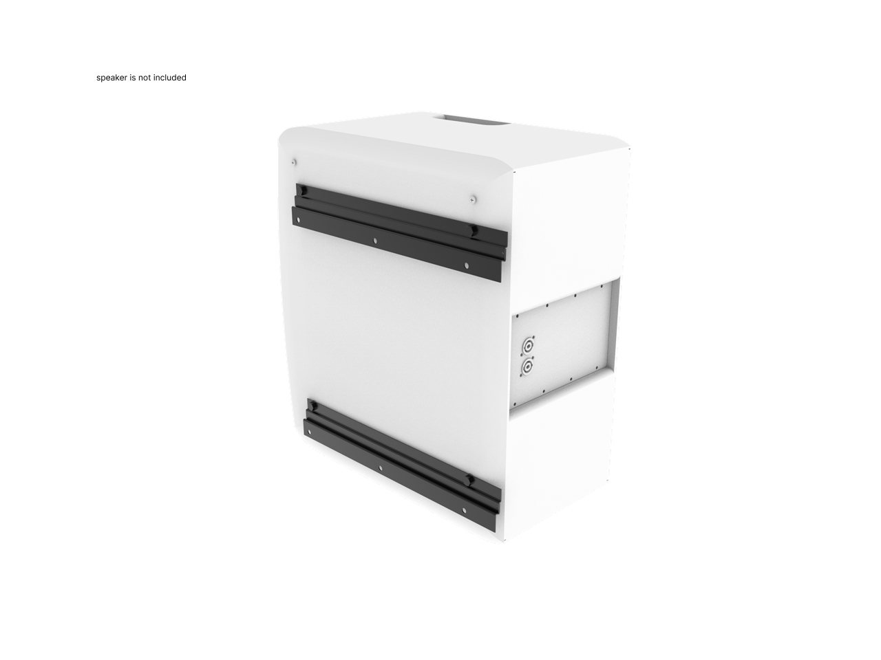 FBT AC-W 208 Wall metal stand to mount ARCHON 208S in vertical, Black