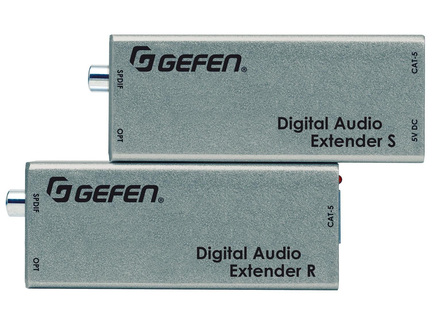 Gefen EXT-DIGAUD-141 Coaxial And Optical Extender(Receiver/Sender) Kit Up to 330ft