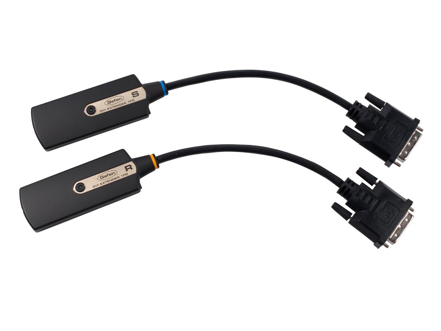 Gefen EXT-DVI-CP-FM10 DVI Fiber Optic Extender( Sender/Receiver) Kit (Pigtail Modules)