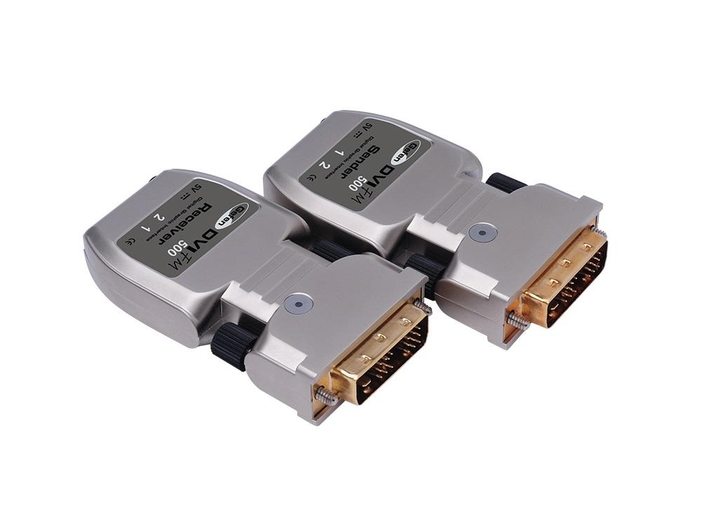 Gefen EXT-DVI-FM500 DVI FM 500 Extender (Transmitter/Receiver) Kit