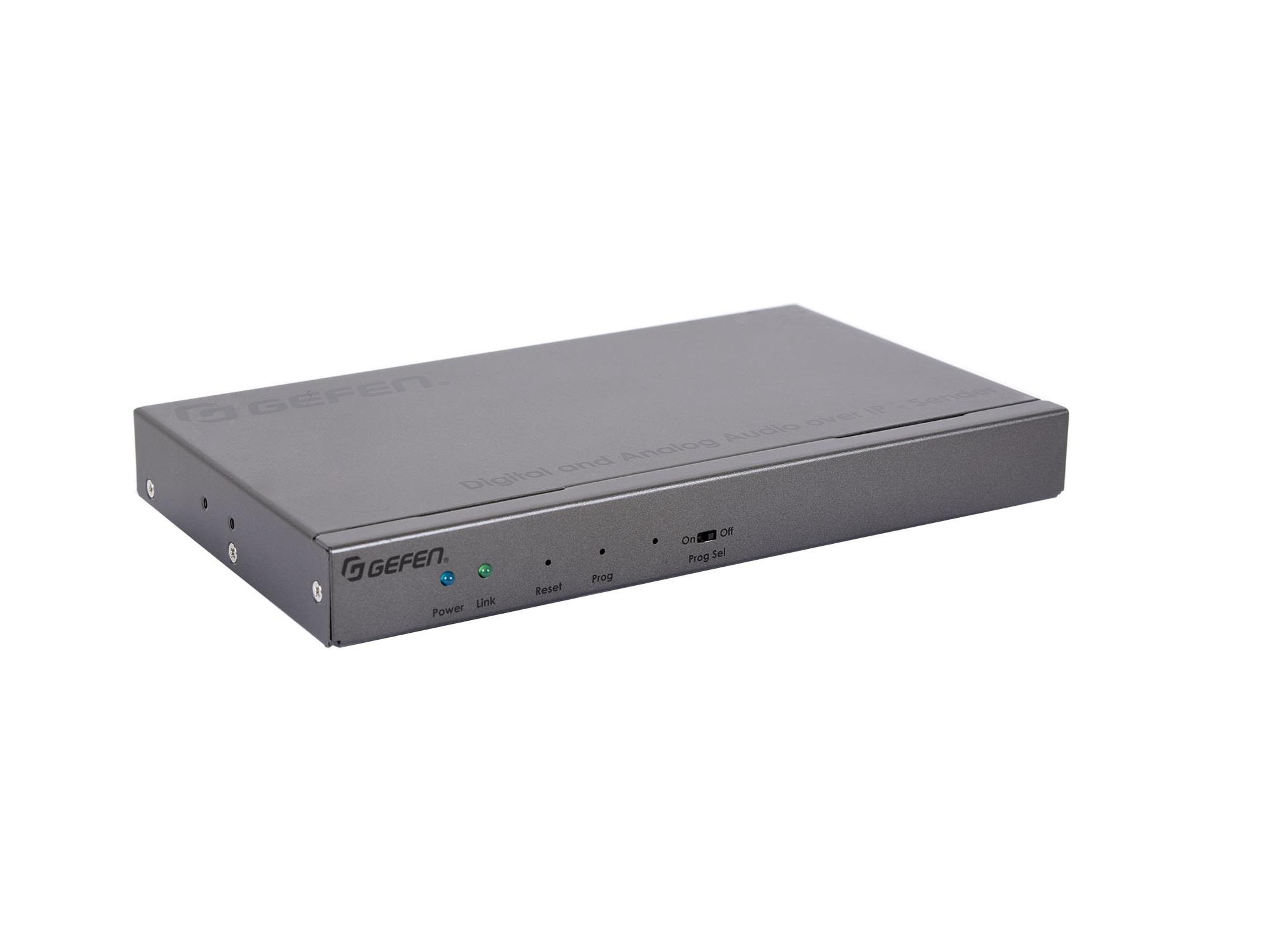 Gefen EXT-ADA-LAN-TX Digital and Analog Audio over IP Extender (Transmitter) with RS-232/IR