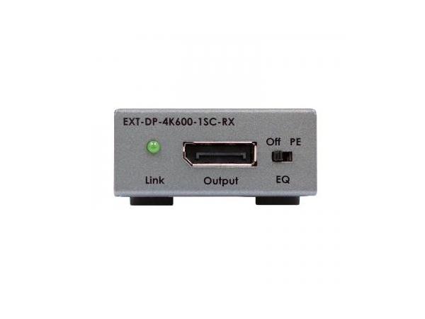 Gefen EXT-DP-4K600-1SC 4K/600MHz DisplayPort Extender (Transmitter/Receiver) Kit over 1 SC-Terminated Fiber Optic Cable - Image 6