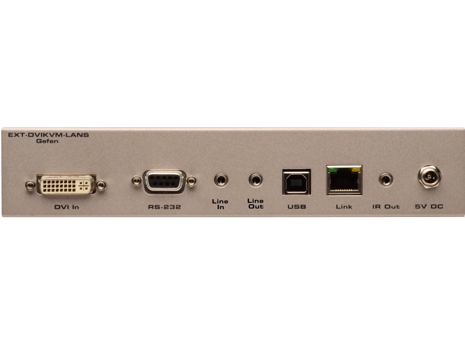 Gefen EXT-DVIKVM-LANTX DVI KVM over IP Extender (Transmitter) - Image 2