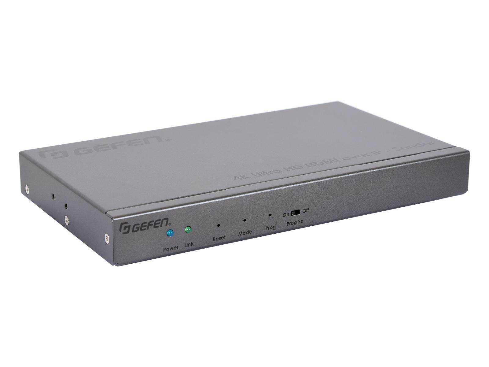 Gefen EXT-UHD-LANS-TX 4K Ultra HD HDMI over IP Extender Transmitter HDR PoE RS-232/IR/Audio