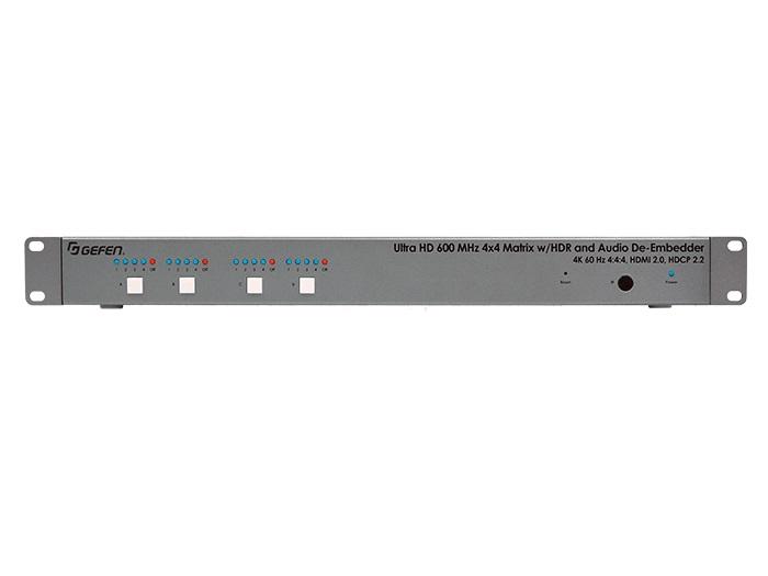 Gefen EXT-UHD600A-44 4K Ultra HD 600 MHz 4×4 Matrix