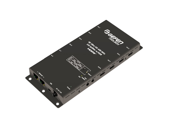 Gefen GTB-UHD600-28S-RT 4K Ultra HD 2×8 Splitter