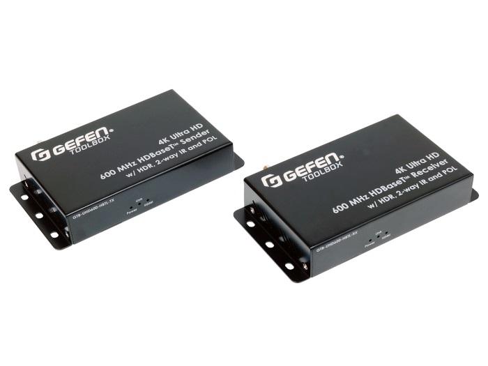 Gefen GTB-UHD600-HBTL 4K Ultra HD HDBaseT Extender (Transmitter/Receiver) Kit/POL