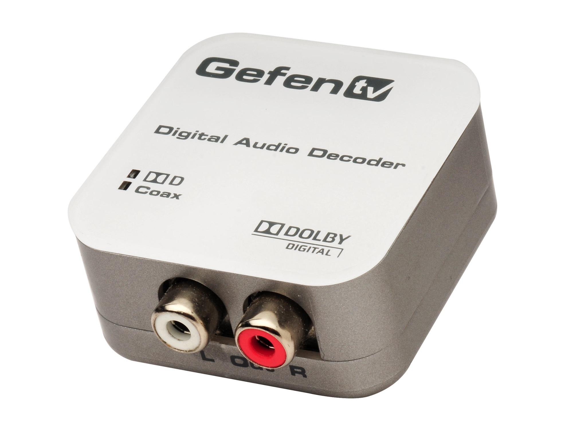 Gefen GTV-DD-2-AA TV Digital to Analog Decoder