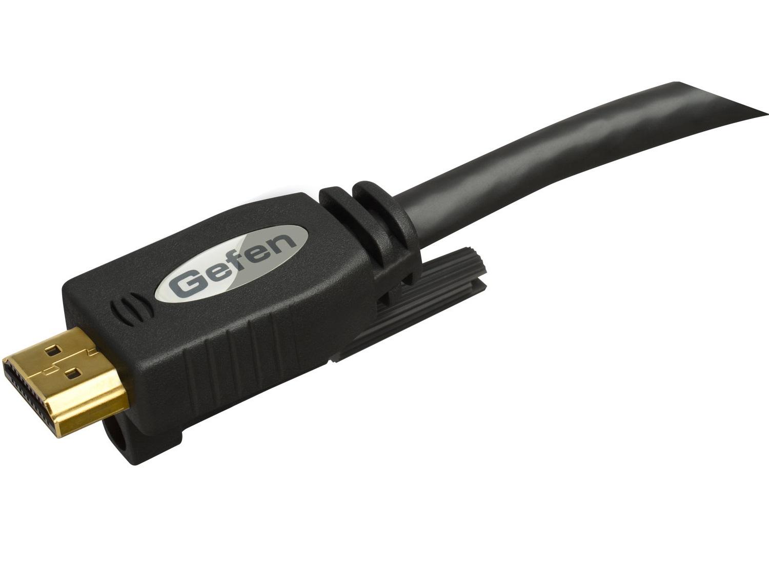 Gefen CAB-HD-LCK-10MM High Speed HDMI Cable with Ethernet/Mono-LOK (M-M) – 10 ft
