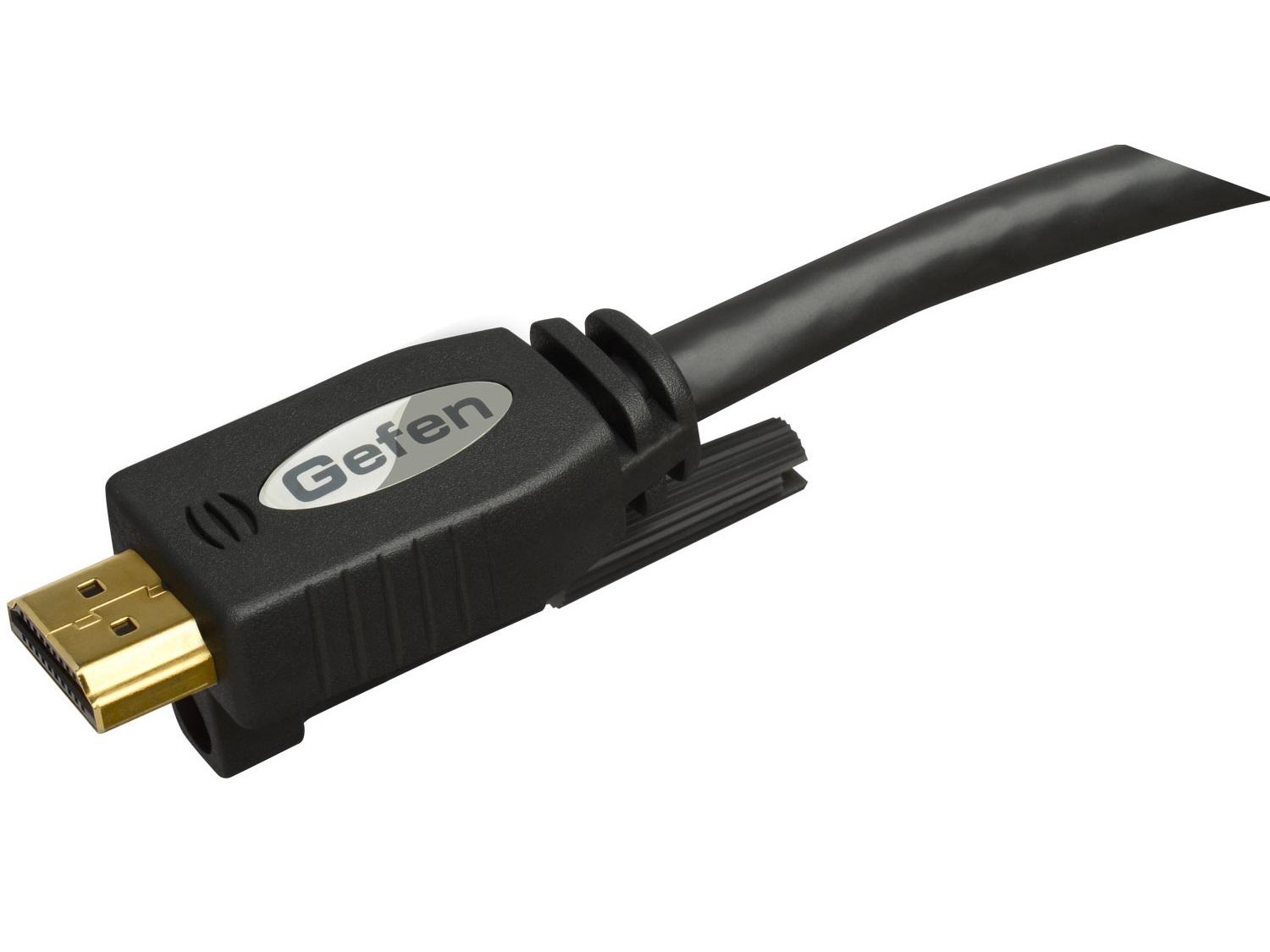 Gefen CAB-HD-LCK-15MM High Speed HDMI Cable with Ethernet/Mono-LOK (M-M) – 15 ft