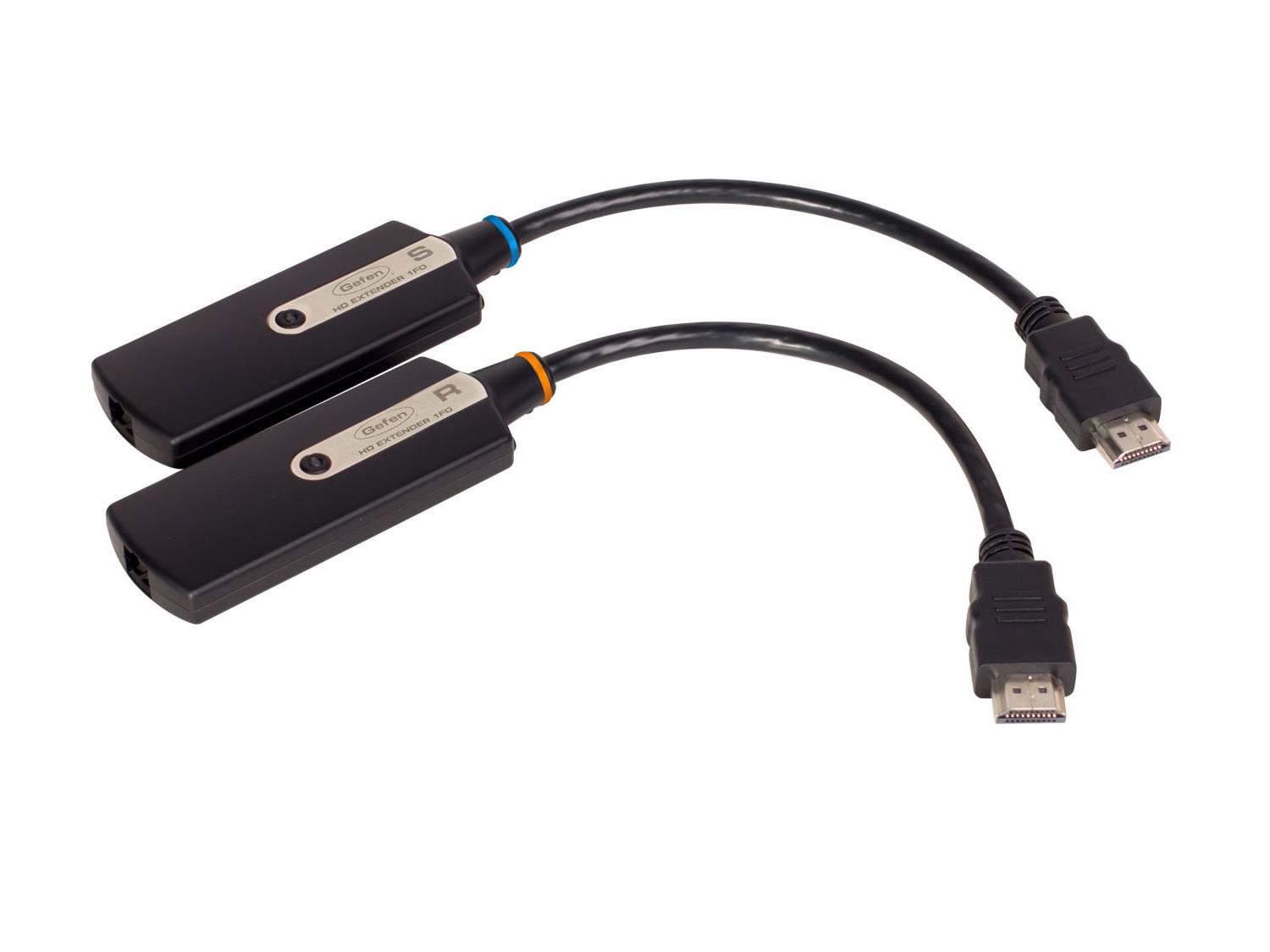 Gefen EXT-HD-CP-FM10 HDMI Fiber Extender Kit / Single-Strand MMF OM2 SC / 1080p / 1000ft / HDCP