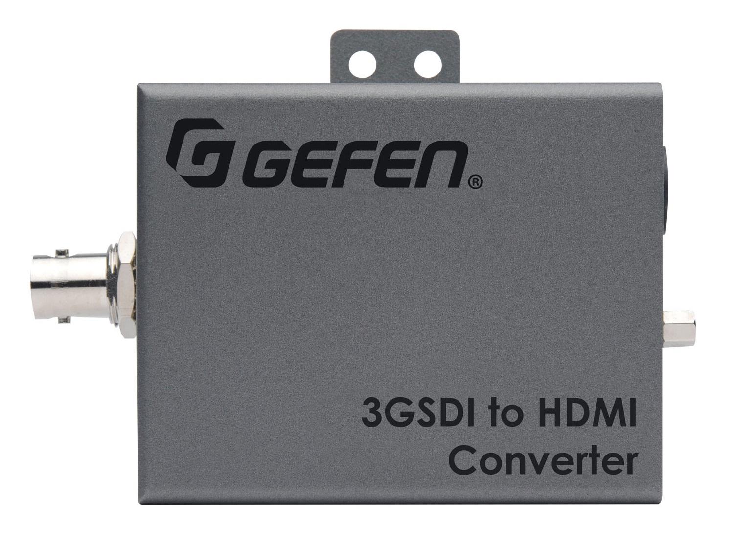 Gefen EXT-3G-HD-C 3G-SDI to HDMI Converter 1080p60 / 10-bit / LPCM 7.1 / USB Mini-B