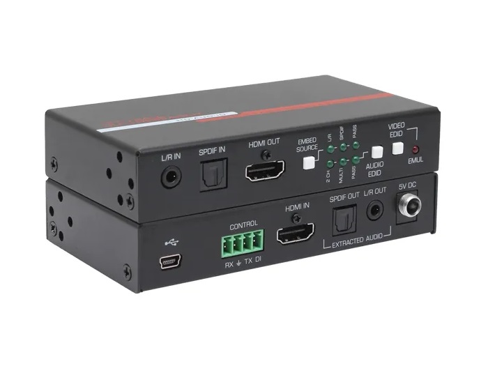Hall Technologies HD-AUD-IO HDMI 2.0 Audio Inserter and Extractor