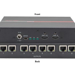 Hall Technologies ULTRA-V-8S-X 1x8 4K UHD HDMI Splitter/Extender (Transmitter) over 1 CAT6 to 100m/328ft (w/o accessories)