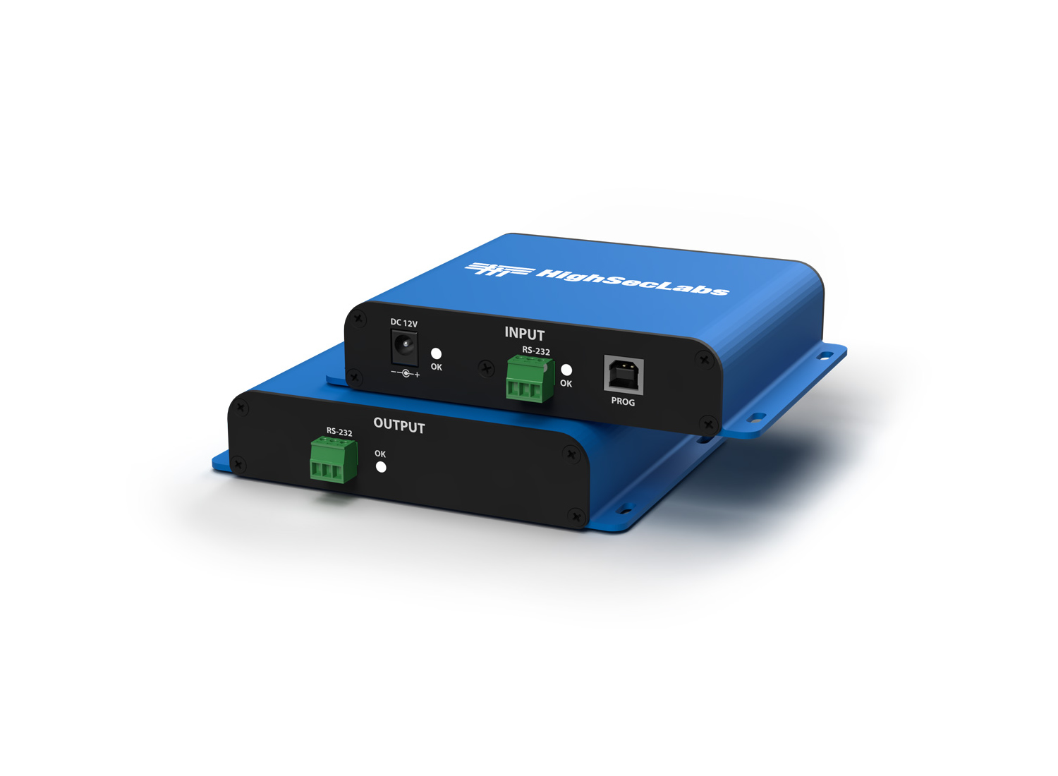 High Sec Labs FF11N-4 Secure Unidirectional Configurable RS232 Filter and Diode