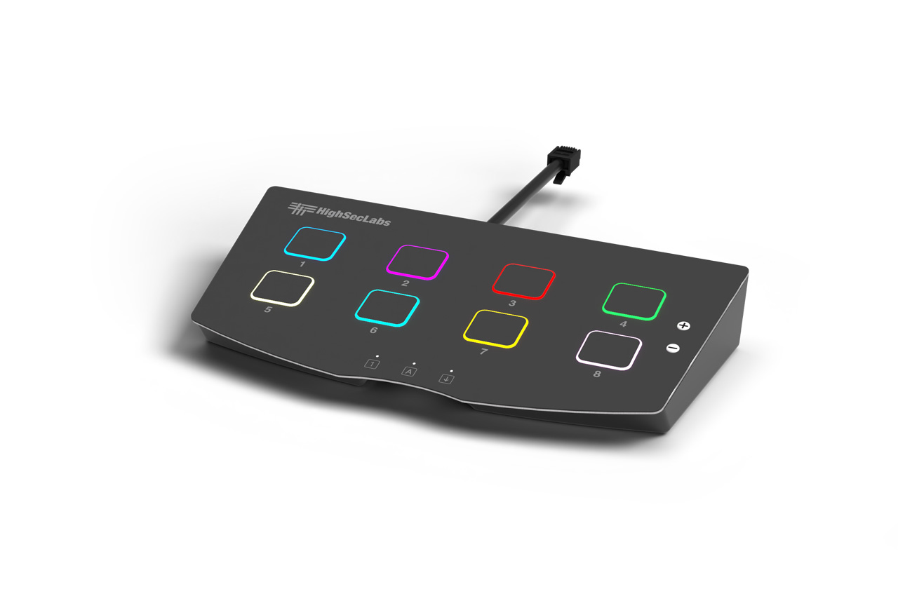 High Sec Labs WR80PC-4 8-Port Programable RGB Remote Control Unit