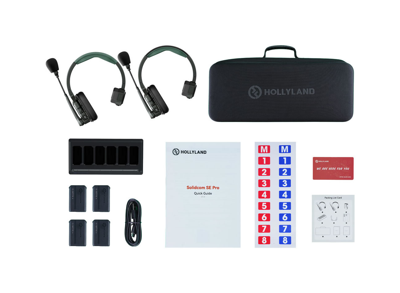 Hollyland HL-Solidcom SE Pro - 2S Solidcom 2-Person Noise Cancelling Headset Intercom System - Image 2