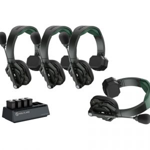 Hollyland HL-Solidcom SE Pro - 4S Solidcom 4-Person Full-Duplex Intercom System/Noise Cancellation/1.9 GHz