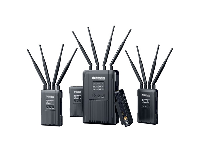 Hollyland HL-Syscom 421S 4-Transmitter 1800ft A/V Transmission System - Image 4