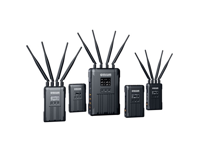 Hollyland HL-Syscom 421S 4-Transmitter 1800ft A/V Transmission System - Image 5