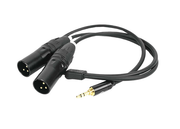 Hollyland HL-XLR02 3.5mm TRS to Dual XLR Audio Cable