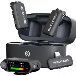 Hollyland LARK MAX 2 Combo LARK MAX 2 Combo Space Gray / Camera RX / USB-C RX Wireless Microphone