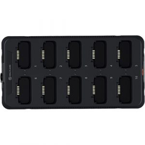 Hollyland HL-H1-CHR 10-Slot Charging Base / BPK01 Battery Support / RJ45 Firmware Update / LED Indicators