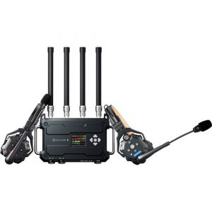 Hollyland HL-Solidcom C1 Pro - Roaming Hub 10S-V 10-Person Noise Cancelling DECT 1.9 GHz Roaming Hub V-Mount / 10 Single-Ear Headsets / 1600 ft