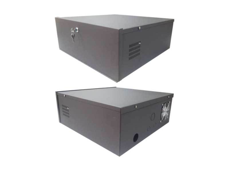 ICRealtime DVR Lock Box DVR Lock Box w Fan and Key Lock 21x21x8