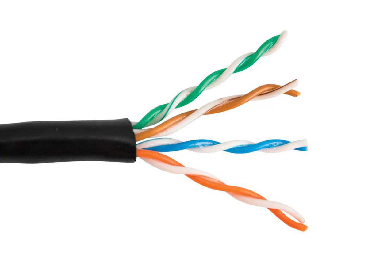 ICRealtime CAT5E-DB-500 CAT5E DIRECT BURIAL- 350 MHz 24 AWG24.2 SOLID BC 4PR 500 FT