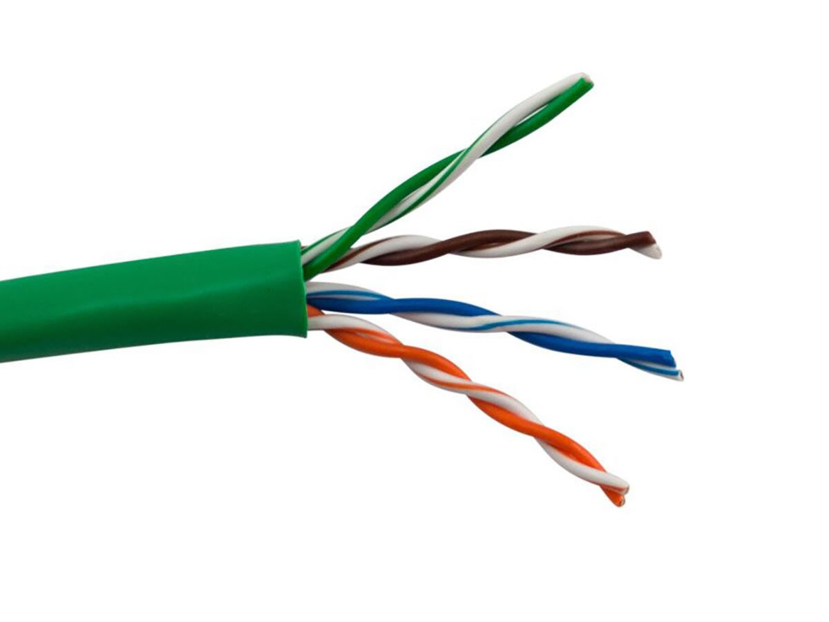 ICRealtime CAT5E-GN-5 CAT5E 350 MHz 24 AWG SOLID 4PR UTP CABLE, GREEN