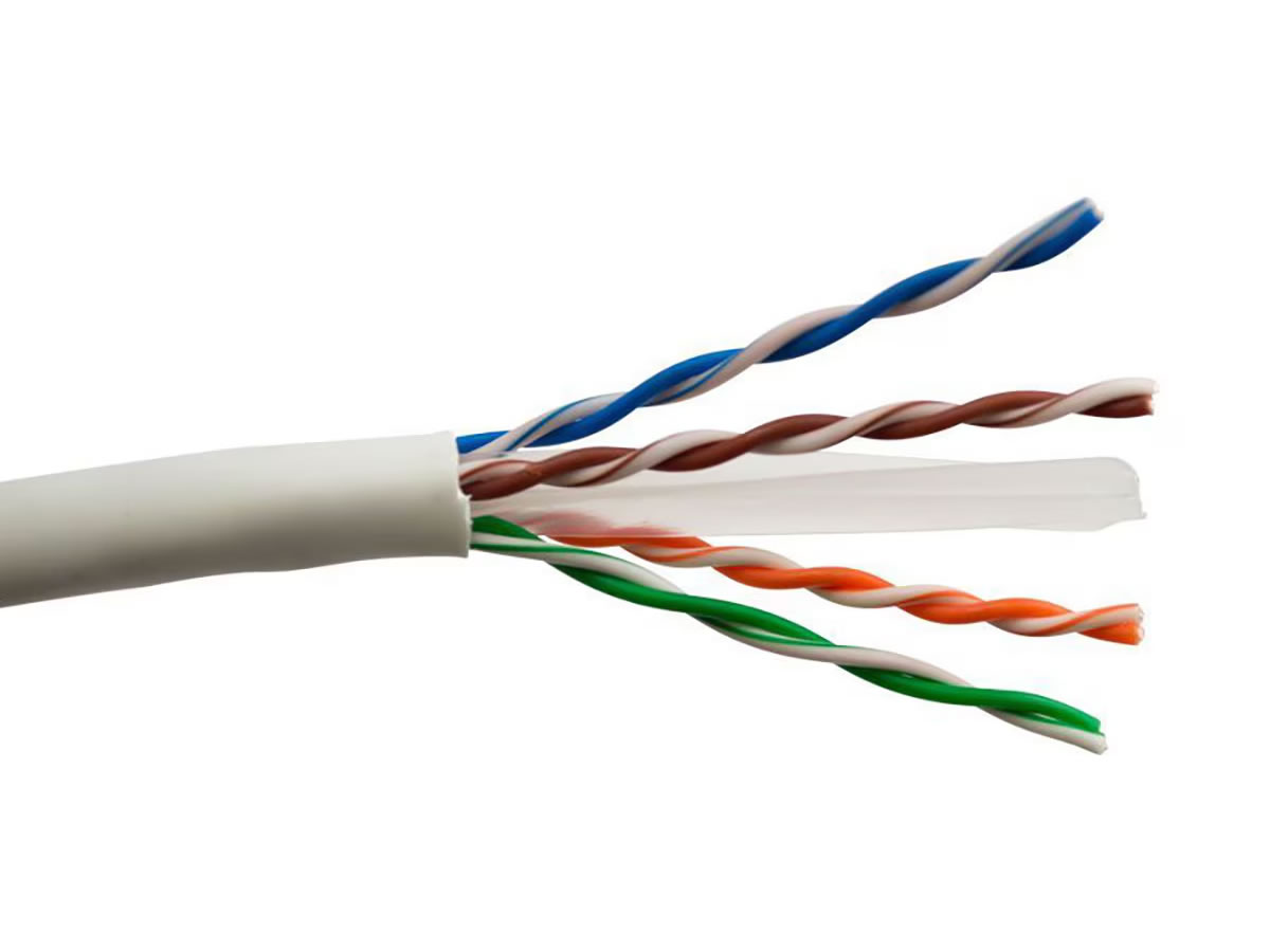 ICRealtime CAT6-WT-HDBX CAT6 ENHANCED 550 MHz 23 AWG SOLID BC CABLE, WHITE