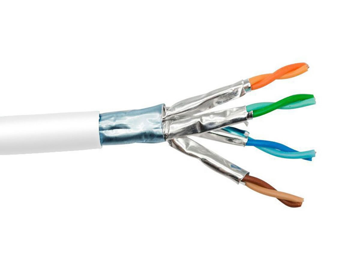 ICRealtime CAT6A-F/FTP-WT CAT6A F/FTP- 10GBASE-T, 600MHz 23AWG SOLID BC CABLE, WHITE
