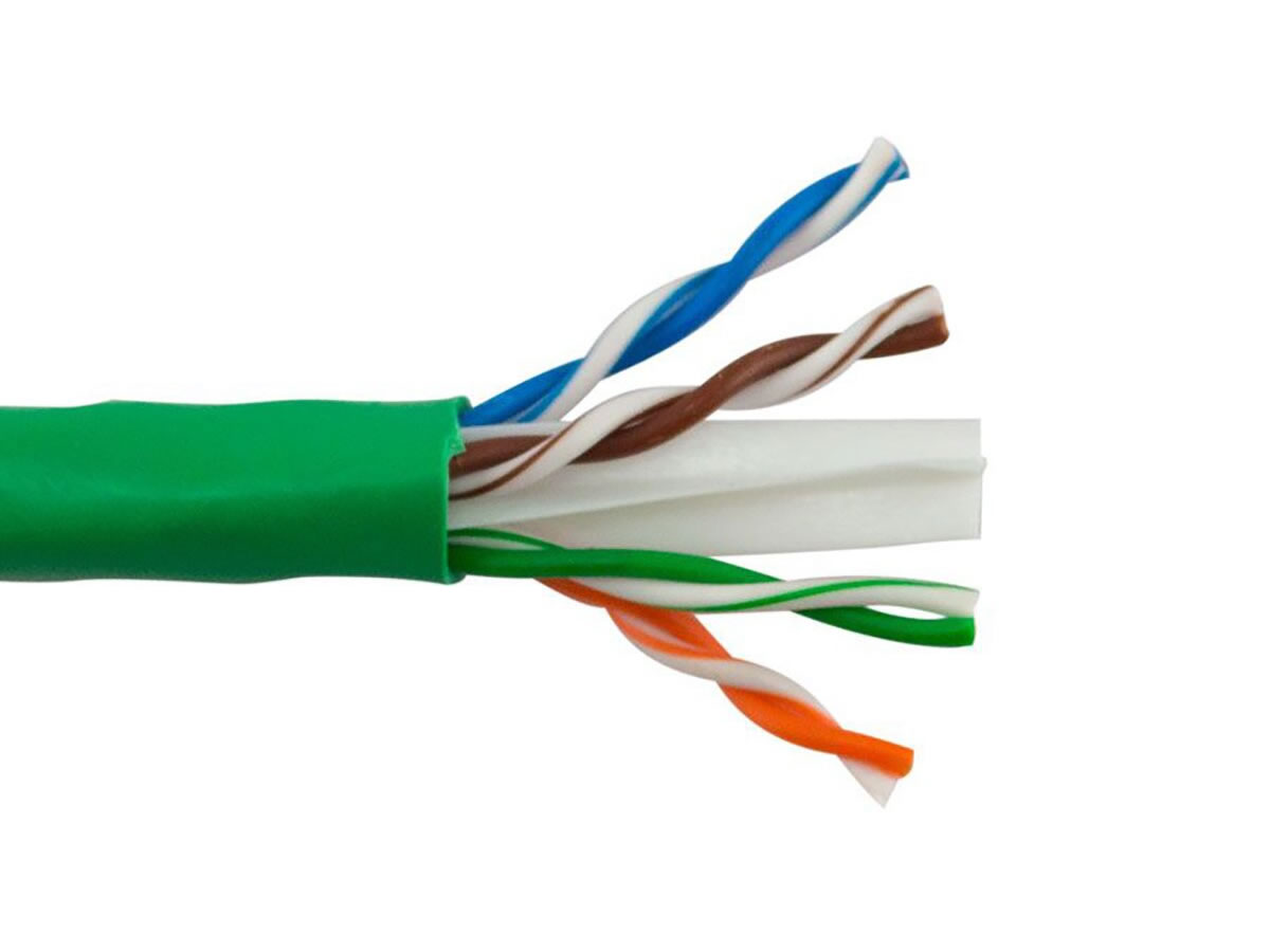 ICRealtime CAT6A-GN CAT6A UTP – 10GBASE-T, 600 MHz 23AWG SOLID BC 4PR UTP CABLE, GREEN